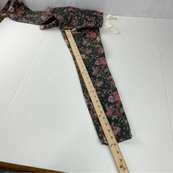 Hudson Womens 25 Midrise Nico Super Skinny Ankle Floral Jeans NWT MSRP $229 - Picture 3 of 9